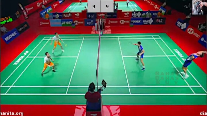 Sengit❗Pram/Yere 🇮🇩 VS Hoki/Kobayashi🇯🇵 #badminton #indonesiaopen2021 #bwf