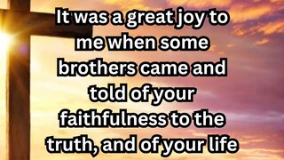 Daily Reflection July 03, 2025 #faith #bible #reflection