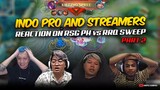 INDO PRO PLAYERS and STREAMERS REACTION MSC 2022 FINALS PART 2