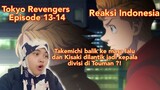 Kisaki masuk ke Touman dan Baji gabung ke Valhalla ? || Reaction Tokyo Revengers Episode 13-14