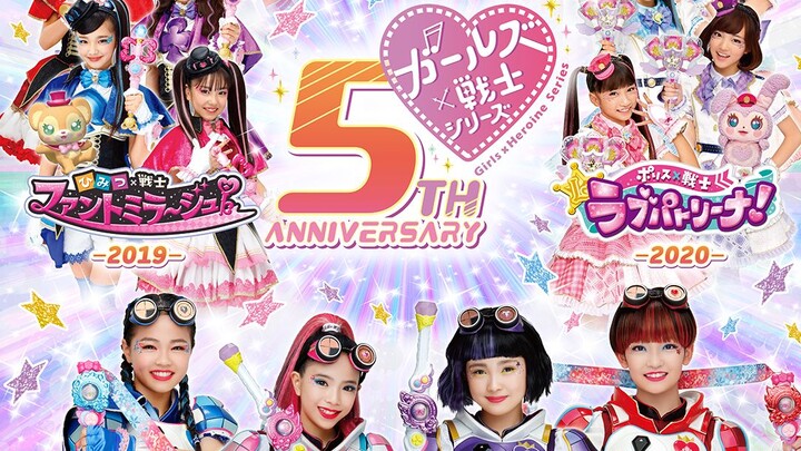 女孩x战士 历代所有系列终极模式的必杀技片段