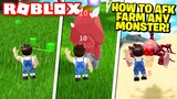 HOW TO AFK FARM ANY MONSTER IN ROBLOX ISLANDS!