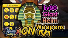 [ROX Global] NEW Lv90 Glast Heim Weapons. GOLD, PURPLE & WHITE Effects You NEED To See! | King Spade