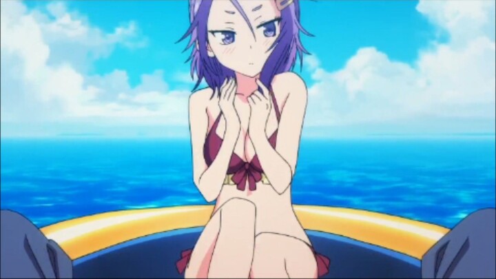 anime harem 18+ main di pantai🥵🥵