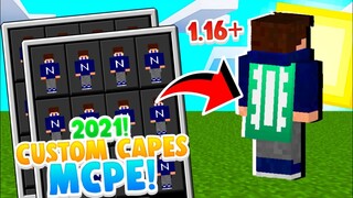 How to Get Custom Capes in MCPE 1.16+ | Custom Capes For MCPE 1.16+ | 2021