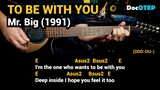 To Be With You - Mr. Big (1991) - Easy Guitar Chords Tutorial with Lyrics Part 2