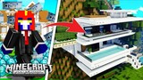 BUMILI AKO NG MAMAHALIN NA MANSION sa Minecraft PE | Sobrang Laki Crush samahan moko