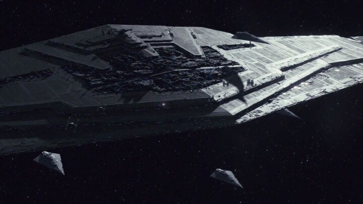 Kapal Star Destroyer Terbesar dalam “Star Wars”, dengan lebar mencapai 60 km yang membuat musuh geme