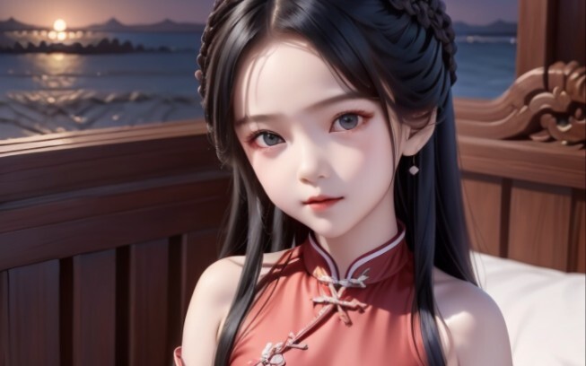 AI Chinese Comics Goddess Jiang Li #Wife Becomes Smaller Episode 1