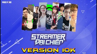 [FREE FIRE] KÈO SOLO 10K CÙNG CÁC STREAMER CỰC HÀI :v