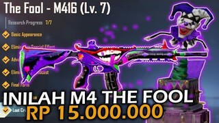 INILAH SKIN M4 THE FOOL SENILAI RP 15.000.000  , KEREN BISA RUBAH MUSUH JADI BONEKA !! - PUBG MOBILE