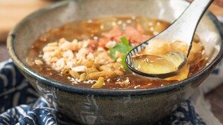 Ice-cold, smooth, and slippery—this bowl of hand-made ice jelly is an absolute must-have this summer