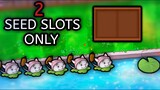 [100 sub special] Beating PvZ Minigames with 2 seed slots.