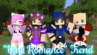 Lady Gaga - Bad Romance - Mine-imator Minecraft Animation [Version 1 & 2]