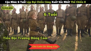 Cậu Nhóc 6 Tuổi Nhập Ngũ Liên Tục Lập Công Xuất Sắc Nhất Thế Chiến Thứ II | review phim: Soldier Boy