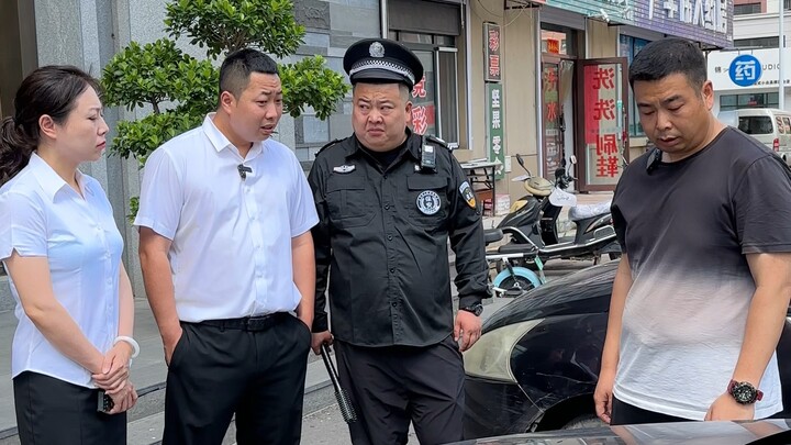 Manajer lobi menangani insiden satpam menggores mobil