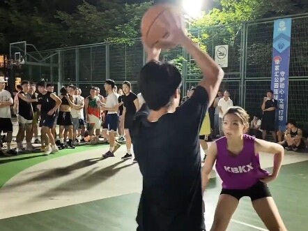 What should you watch out for when playing sports with a girl?