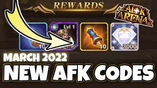 NEW Surprise CODES | AFK Arena March 2022