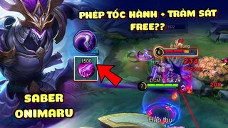 Tốp Mỡ | SABER ONIMARU HOT BAN, HOT PICK MÙA 21 VÀ PHÉP TỐC HÀNH + TRẢM SÁT &quot;FREE&quot;?! | MLBB