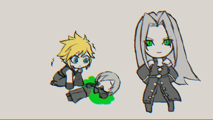 【SC/KC】Sephiroth victory settlement animation