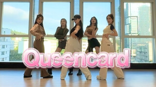 全员叫姐姐！！gidle-queencard全曲完整版翻跳！！