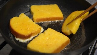 سهل جدًا جدًا جدًا! دورة طهي في دقيقة واحدة: التوست الفرنسي