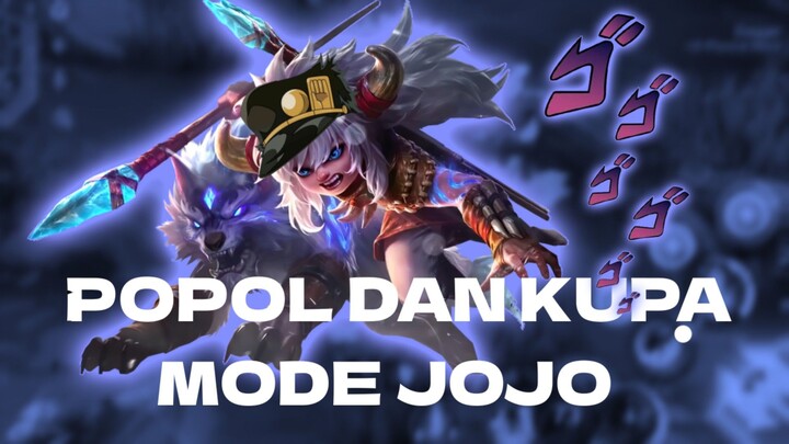 POPOL DAN KUPA MODE JJBA🤯