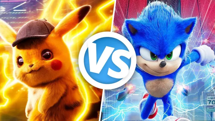 Sonic the Hedgehog VS Detective Pikachu - Movie Feuds