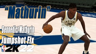 Bennedict Mathurin Jumpshot Fix NBA2K22