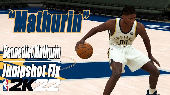 Bennedict Mathurin Jumpshot Fix NBA2K22