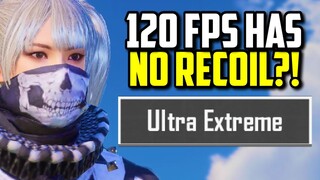 120 FPS HAS NO RECOIL?! | PUBG Mobile