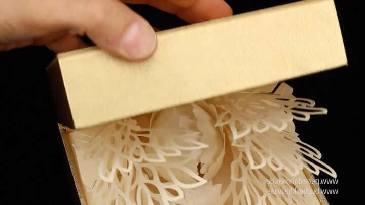 看到这个纸雕盒，终于理解“买椟还珠”