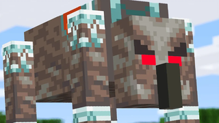 นี่คือสิ่งที่ mobs ดูเหมือนในช่วงการพัฒนาในช่วงต้น (Minecraft)