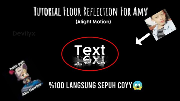 How To Make Floor Reflection on Alight Motion😱😋