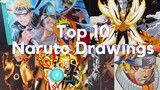 Top 10 Naruto Drawings on Youtube
