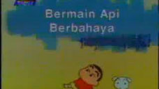 Crayon Shinchan RCTI Bahasa Indonesia - Bermain Api Berbahaya.