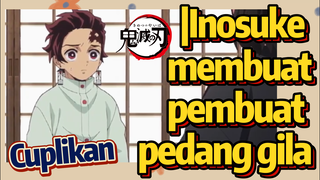 [Demon Slayer] Cuplikan | Inosuke membuat pembuat pedang gila