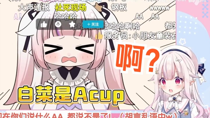 哈基菜难绷自己的视频全是AA弹幕，当场破防疯狂哈气www