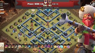 Best Clan War Attack TH13 | Easy 3 Star Attack Strategy Army Smash Warbase TH13 | (Clash of Clans)