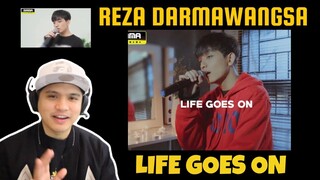REZA DARMAWANGSA - BTS (방탄소년단) 'Life Goes On' (Cover by RZD) | REACTION