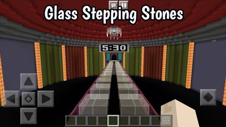Squid Game in Minecraft PE (Glass Stepping Stones) [Download Map] Part 5