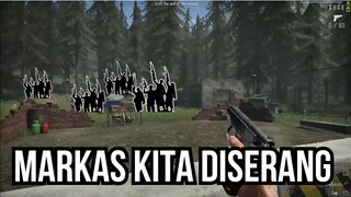 Moment saat pos penjagaan tiba-tiba diserang teroris