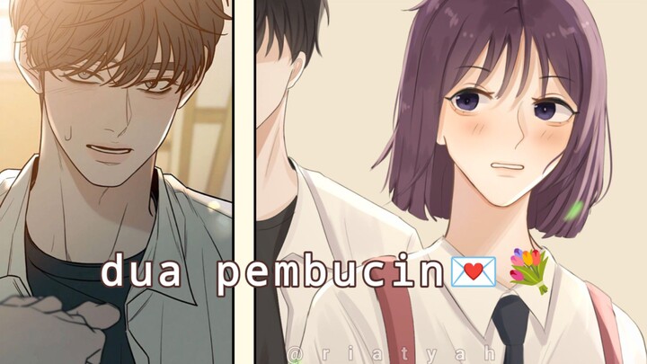 gambar 2 chara Webtoon yang lagi bucin😋