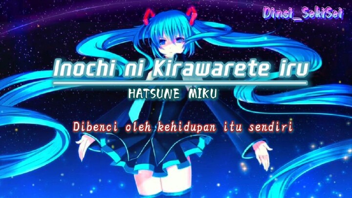 Inochi ni Kirawarete iru - Hatsune Miku cover by mafumafu  (selengkapnya ada di YouTube)
