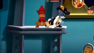 Game seluler Tom and Jerry: Teffy menyelinap melalui celah di dinding! Saya tidak menyangka gelembun