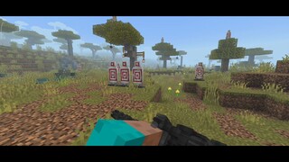 Getlink Gun[Minecraft Bedrock / MCPE] #minecraftshorts