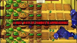 Plants vs Zombies Brutal Mode. Level 7-6 (Mode: Sun + Lazy)