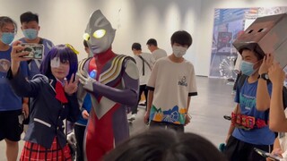 Tiga ไปนิทรรศการการ์ตูน [2022-07-23 นิทรรศการการ์ตูน Xuzhou X- มิติ] เครื่องกล้องโหดพร้อมทัวร์