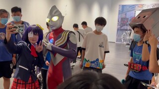 Tiga went to the comic exhibition [2022-07-23 Xuzhou X-dimensional comic exhibition] ruthless camera