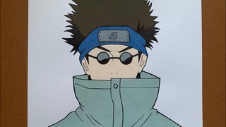 Speed Drawing : Shino Aburame (Team 8) | NARUTO